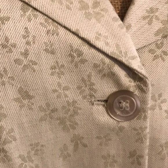 NWOT Washable Linen-Blend Jacket - Picture 3 of 8